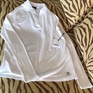Belyn Key White Penny Pullover